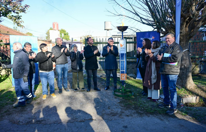 Sujarchuk reactivó una obra de gas que había sido frenada por&nbsp;Milei